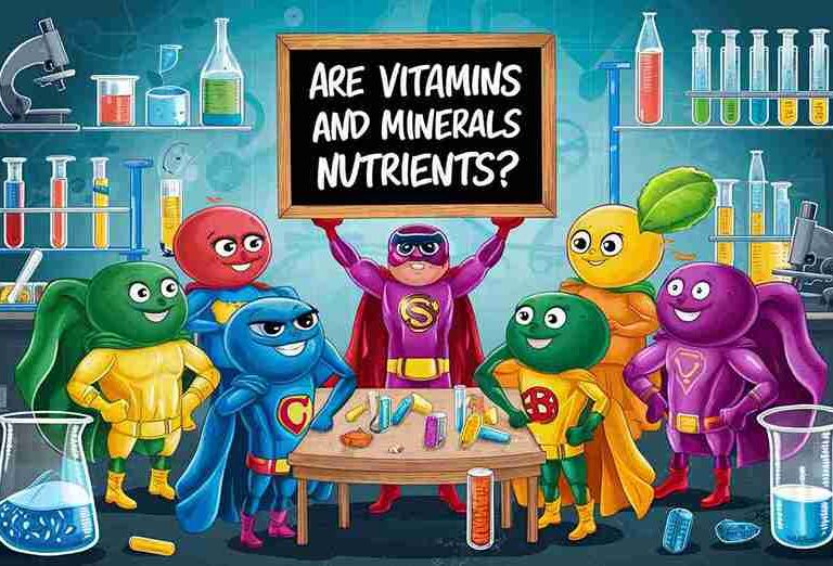 Are Vitamins and Minerals Nutrients?