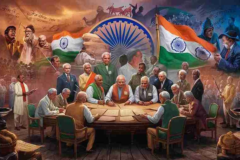 THE HISTORICAL BACKGROUND OF INDIAN CONSTITUTION