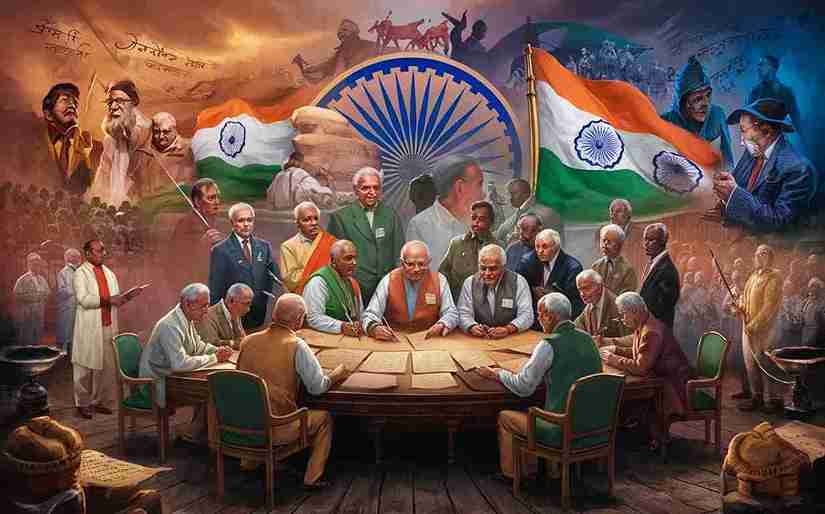 THE HISTORICAL BACKGROUND OF INDIAN CONSTITUTION