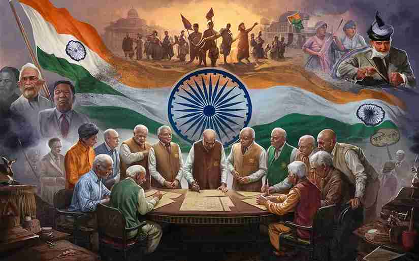 THE HISTORICAL BACKGROUND OF INDIAN CONSTITUTION